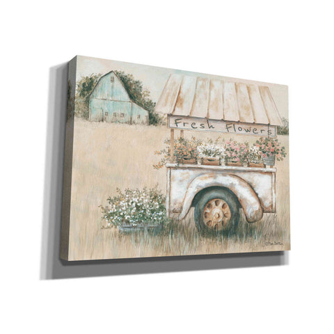 Image of 'Fresh Flowers for Sale' by Pam Britton, Canvas Wall Art