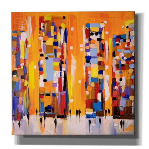 Image of 'Orange Sunset' by Ekaterina Ermilkina, Canvas Wall Art