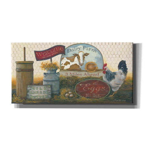 Image of 'Eggs & Cream II revised' by Pam Britton, Canvas Wall Art