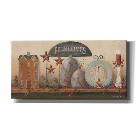 Image of 'Primitive Shelf I' by Pam Britton, Canvas Wall Art
