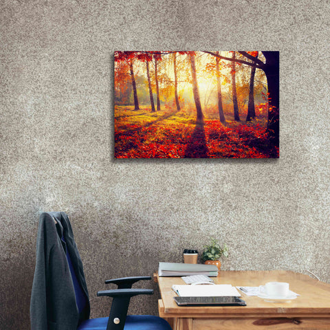 Image of 'Golden Afternoon' Canvas Wall Art,40 x 26