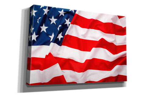 Image of 'Flag of the United States of America' by Epic Portfolio, Giclee Canvas Wall Art