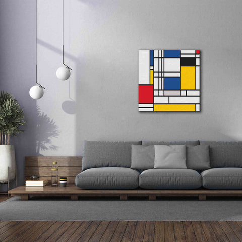 Image of 'Mondrian NFT2' by Epic Portfolio, Giclee Canvas Wall Art,37x37