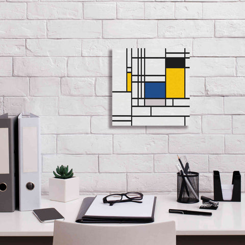 Image of 'Mondrian NFT3' by Epic Portfolio, Giclee Canvas Wall Art,12x12