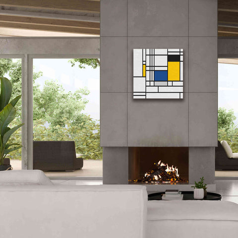 Image of 'Mondrian NFT3' by Epic Portfolio, Giclee Canvas Wall Art,26x26