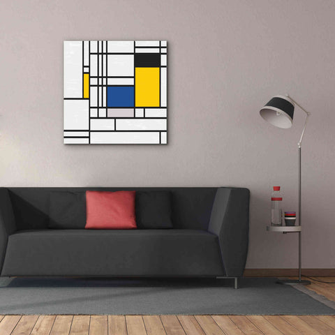 Image of 'Mondrian NFT3' by Epic Portfolio, Giclee Canvas Wall Art,37x37