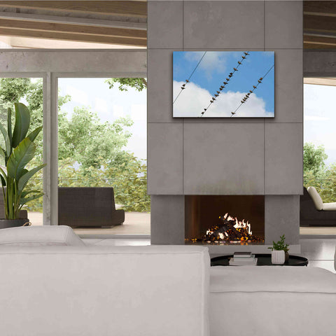 Image of 'Humanwatching' by Epic Portfolio, Giclee Canvas Wall Art,40x26