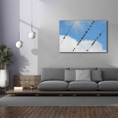 Image of 'Humanwatching' by Epic Portfolio, Giclee Canvas Wall Art,60x40