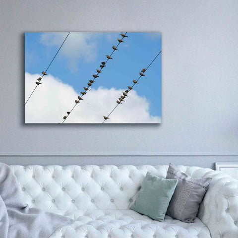 Image of 'Humanwatching' by Epic Portfolio, Giclee Canvas Wall Art,60x40