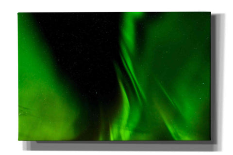 Image of 'A Beautiful Green Aurora Borealis' by Epic Portfolio, Giclee Canvas Wall Art