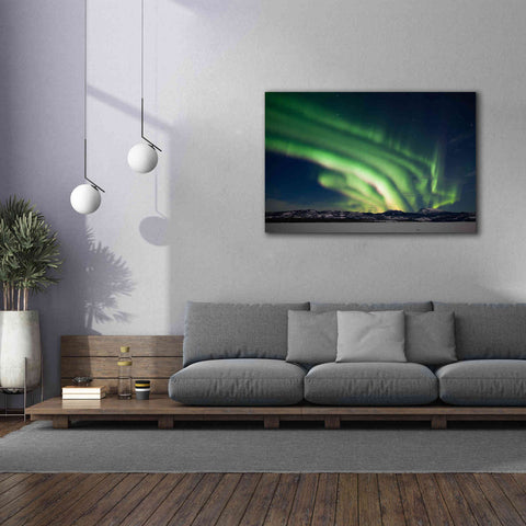 Image of 'Dancing Northern Lights' by Epic Portfolio, Giclee Canvas Wall Art,60x40