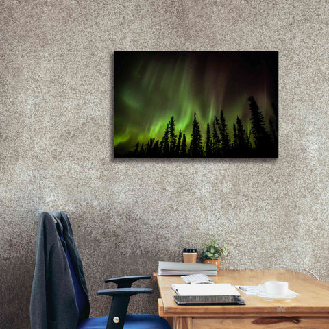 Image of 'Northern Lights 2' by Epic Portfolio, Giclee Canvas Wall Art,40x26