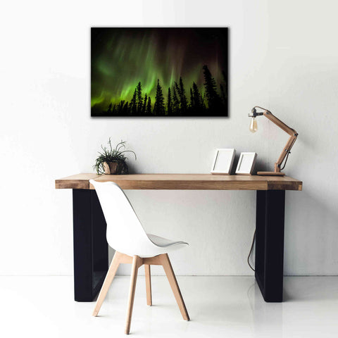Image of 'Northern Lights 2' by Epic Portfolio, Giclee Canvas Wall Art,40x26