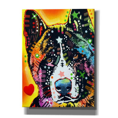 Image of 'Akita 1' by Dean Russo, Giclee Canvas Wall Art