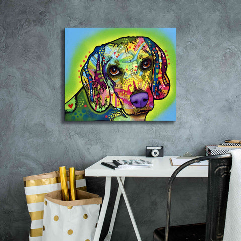 Image of 'Beagle' by Dean Russo, Giclee Canvas Wall Art,24x20