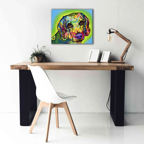 Image of 'Beagle' by Dean Russo, Giclee Canvas Wall Art,24x20