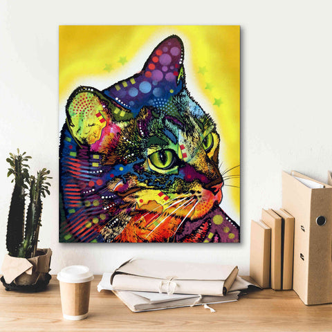 Image of 'Confident Cat' by Dean Russo, Giclee Canvas Wall Art,20x24