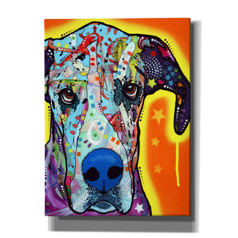 Image of 'Great Dane' by Dean Russo, Giclee Canvas Wall Art