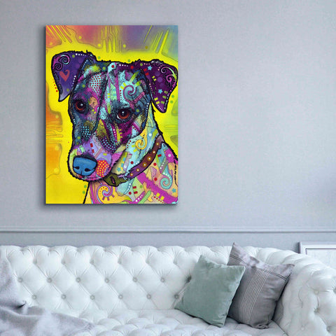 Image of 'Jack Russell' by Dean Russo, Giclee Canvas Wall Art,40x54