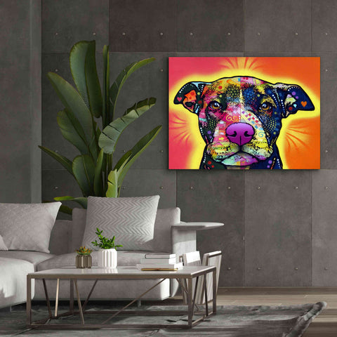 Image of 'Love A Bull' by Dean Russo, Giclee Canvas Wall Art,54x40