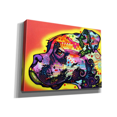 Image of 'Profile Boxer' by Dean Russo, Giclee Canvas Wall Art