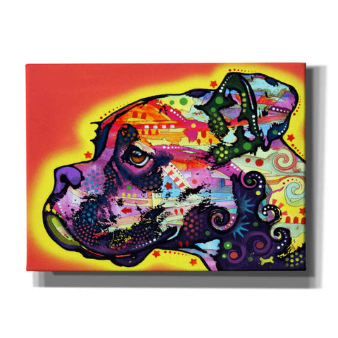 Image of 'Profile Boxer' by Dean Russo, Giclee Canvas Wall Art