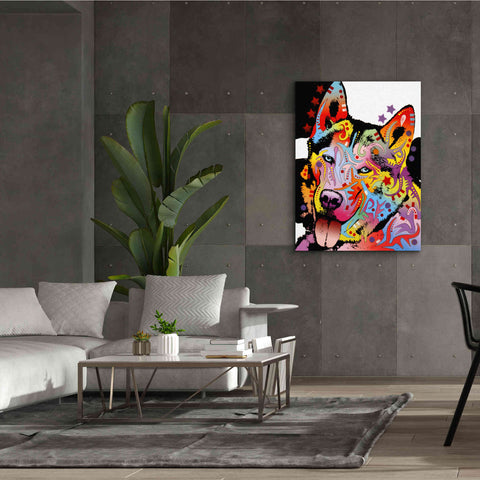 Image of 'Siberian Husky 1' by Dean Russo, Giclee Canvas Wall Art,40x54