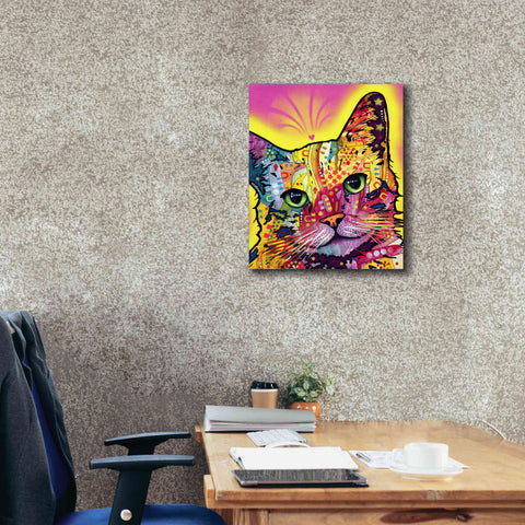 Image of 'Tilt Cat I' by Dean Russo, Giclee Canvas Wall Art,20x24