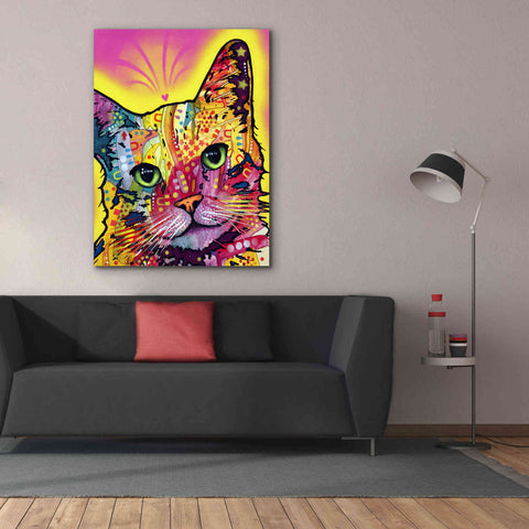 Image of 'Tilt Cat I' by Dean Russo, Giclee Canvas Wall Art,40x54