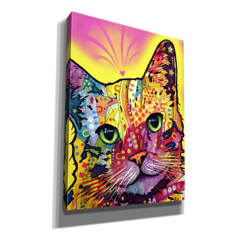 Image of 'Tilt Cat I' by Dean Russo, Giclee Canvas Wall Art