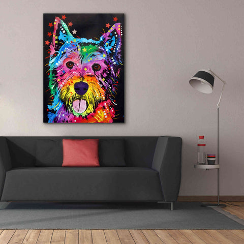 Image of 'Westie' by Dean Russo, Giclee Canvas Wall Art,40x54