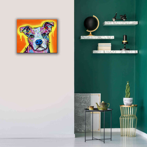 Image of 'A Serious Pit' by Dean Russo, Giclee Canvas Wall Art,24x20