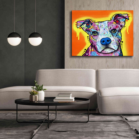 Image of 'A Serious Pit' by Dean Russo, Giclee Canvas Wall Art,54x40
