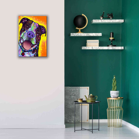 Image of 'Daisy Pit' by Dean Russo, Giclee Canvas Wall Art,18x26