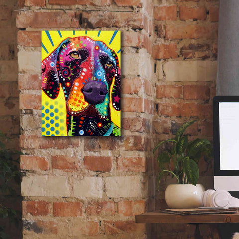 Image of 'German Short Hair Pointer' by Dean Russo, Giclee Canvas Wall Art,12x16