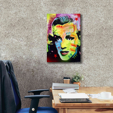 Image of 'Marilyn Monroe I' by Dean Russo, Giclee Canvas Wall Art,18x26