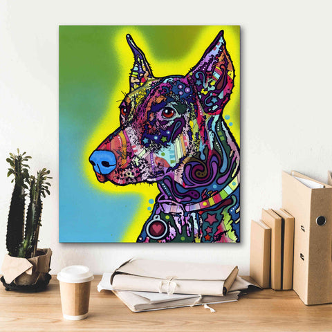 Image of 'Doberman' by Dean Russo, Giclee Canvas Wall Art,20x24