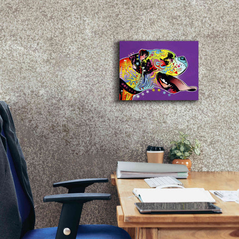 Image of 'Happy Boxer' by Dean Russo, Giclee Canvas Wall Art,16x12