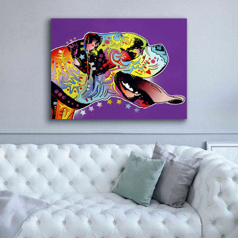 Image of 'Happy Boxer' by Dean Russo, Giclee Canvas Wall Art,54x40