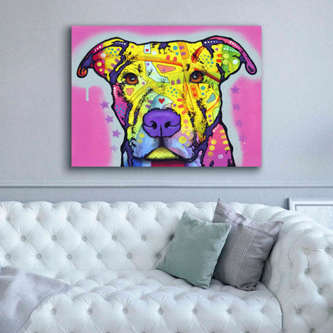 Image of 'Focused Pit' by Dean Russo, Giclee Canvas Wall Art,54x40