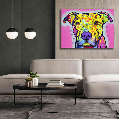 Image of 'Focused Pit' by Dean Russo, Giclee Canvas Wall Art,54x40