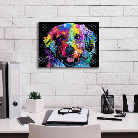 Image of 'Golden' by Dean Russo, Giclee Canvas Wall Art,16x12