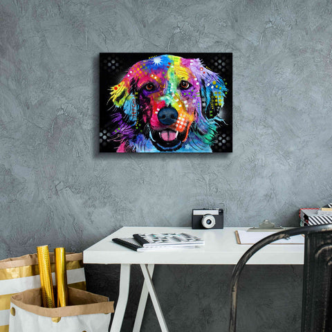 Image of 'Golden' by Dean Russo, Giclee Canvas Wall Art,16x12