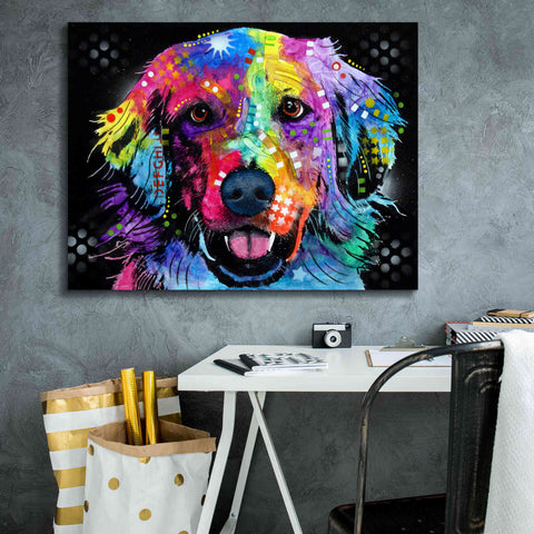 Image of 'Golden' by Dean Russo, Giclee Canvas Wall Art,34x26