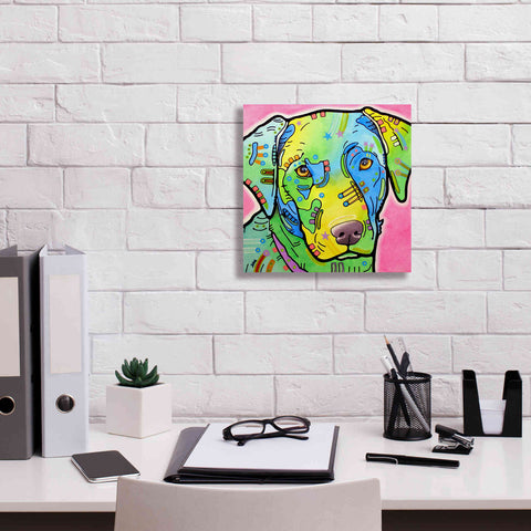 Image of 'Labrador' by Dean Russo, Giclee Canvas Wall Art,12x12