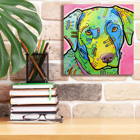 Image of 'Labrador' by Dean Russo, Giclee Canvas Wall Art,12x12