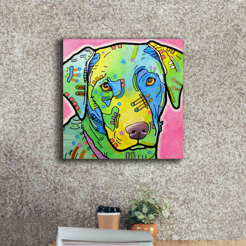 Image of 'Labrador' by Dean Russo, Giclee Canvas Wall Art,18x18