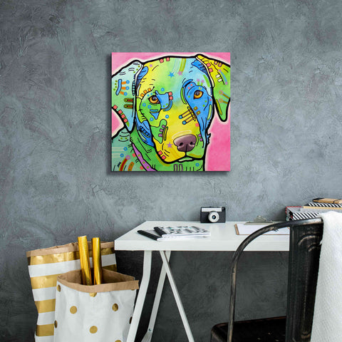 Image of 'Labrador' by Dean Russo, Giclee Canvas Wall Art,18x18
