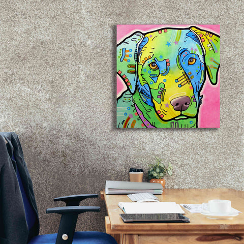 Image of 'Labrador' by Dean Russo, Giclee Canvas Wall Art,26x26