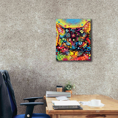 Image of 'Manx' by Dean Russo, Giclee Canvas Wall Art,20x24